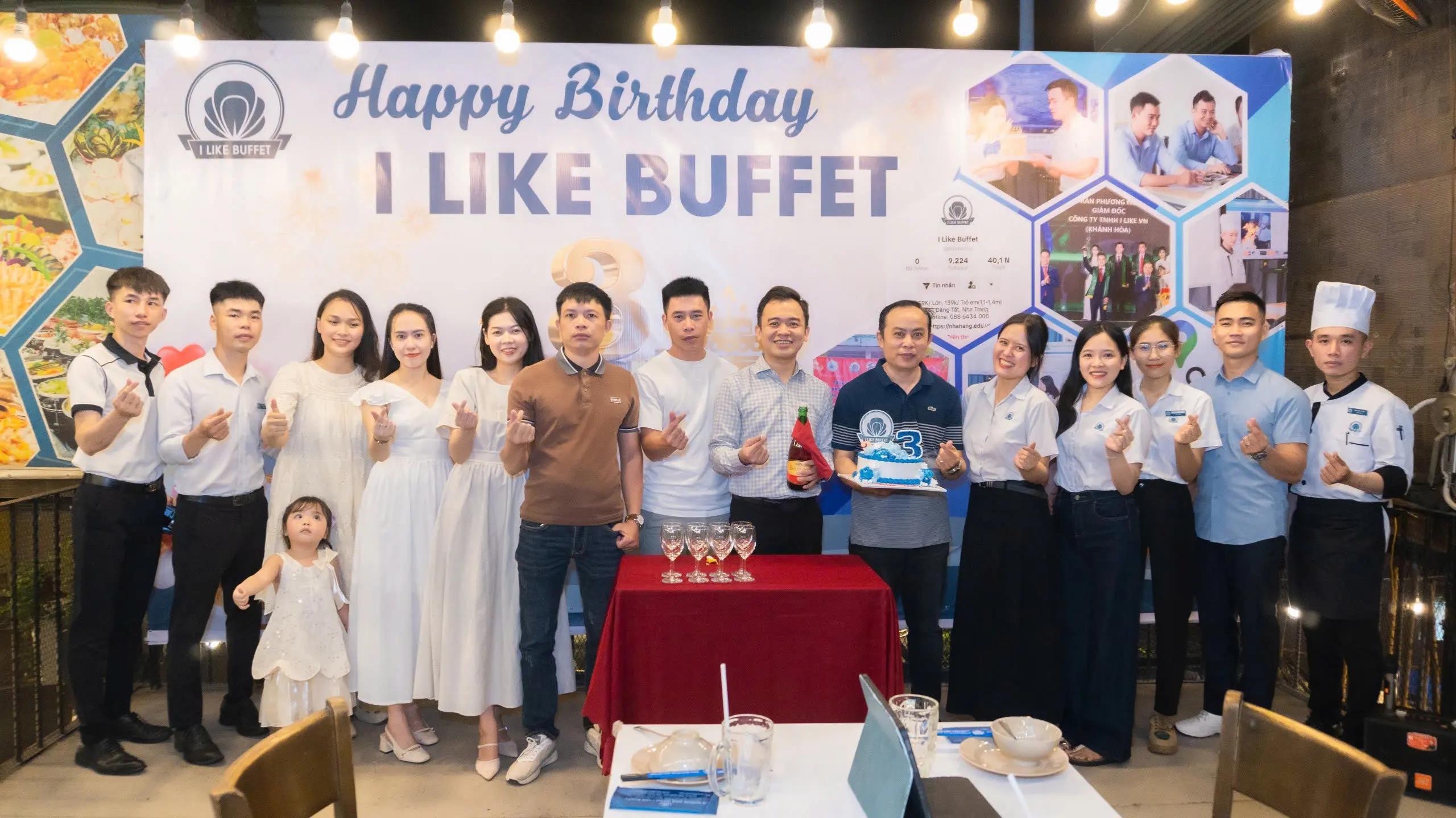 🎉 CHÚC MỪNG SINH NHẬT I LIKE BUFFET TRÒN 3 TUỔI 🎉